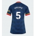 Maillot de foot Arsenal Piero Hincapie #5 Extérieur vêtements Femmes 2026-27 Manches Courtes
